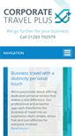 Mobile Screenshot of corporatetravelplus.co.uk